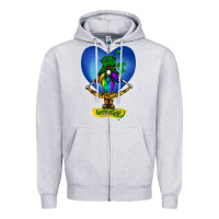 Heather Grey St Patricks Day Gnome Zipper Hoodie - Bettercallsaul