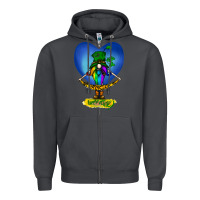 Smoke St Patricks Day Gnome Zipper Hoodie - Bettercallsaul