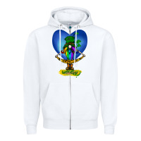 White St Patricks Day Gnome Zipper Hoodie - Bettercallsaul