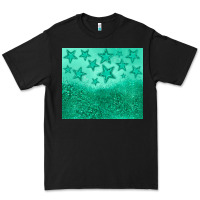 Black green glitter star Premium Tee - JahusDesignShop