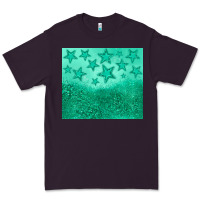 Plum green glitter star Premium Tee - JahusDesignShop