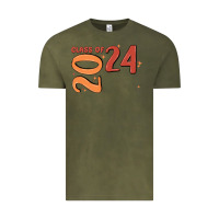 Vintage Olive custom class of 2024 name of school font  super sn Vintage Tee - MaliasSmallBusiness