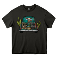 Asphalt soldier truck Heavy Core Tee - CowhideDigitalArt