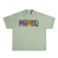 Oil Green mardi gras mambo Urban Heavy Tee - MaliasSmallBusiness