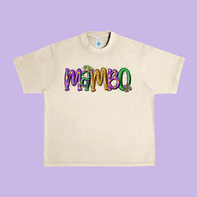 Mardi Gras Mambo Urban Heavy Tee Designed By Maliassmallbusiness