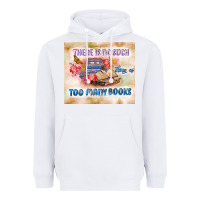 White read book Heavyweight Hoodie - TumblerDesignByShophia