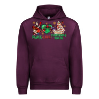 Mauve Wine peace love christmas cakes bbs Urban Hoodie - BundleAndBundleShop