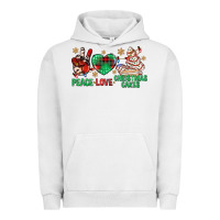 Pigment Lunar Rock peace love christmas cakes bbs Urban Hoodie - BundleAndBundleShop