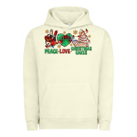 Pigment Pistachio peace love christmas cakes bbs Urban Hoodie - BundleAndBundleShop
