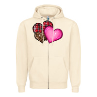 Sandshell valentine's day hearts Zipper Hoodie - RanaPortraitStore