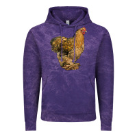 Cloud Purple Cochin Chicken Vintage Hoodie - LillyAllenDesigns