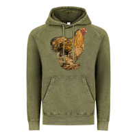 Vintage Olive Cochin Chicken Vintage Hoodie - LillyAllenDesigns