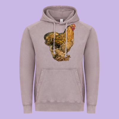 Cochin Chicken Vintage Hoodie Designed By Lillyallendesigns
