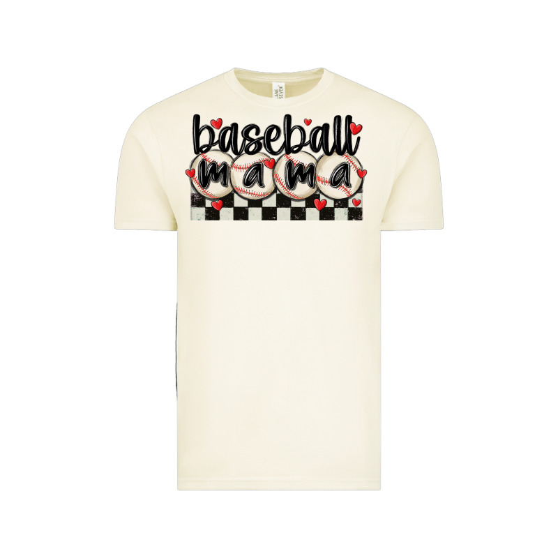 Baseball Mama Vintage Tee by MaliasSmallBusiness | Teevron