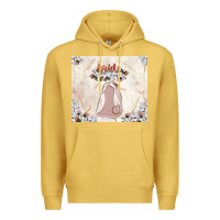 Antique Gold bride tumbler Premium Hoodie - TumblerDesignByShophia
