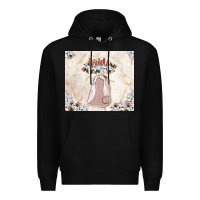Black bride tumbler Premium Hoodie - TumblerDesignByShophia