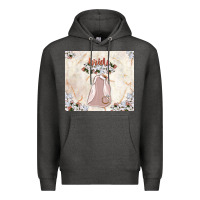 Charcoal Heather bride tumbler Premium Hoodie - TumblerDesignByShophia