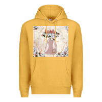 Mustard bride tumbler Premium Hoodie - TumblerDesignByShophia