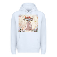 White bride tumbler Premium Hoodie - TumblerDesignByShophia
