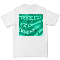 White green glitter heart Premium Tee - JahusDesignShop
