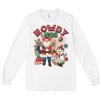 White howdy hos Long Sleeve Tee - MaliasSmallBusiness