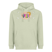 Matcha summer vibes with birds Heavyweight Hoodie - TumblerDesignByShophia