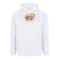 White summer vibes with birds Heavyweight Hoodie - TumblerDesignByShophia