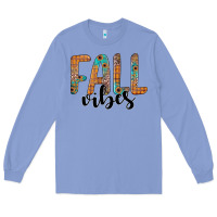 Colony Blue fall vibes Long Sleeve Tee - JahusDesignShop