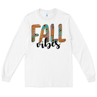 White fall vibes Long Sleeve Tee - JahusDesignShop