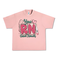 Salmon you rn good hands registered nurse Urban Heavy Tee - MaliasSmallBusiness