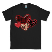 Black leopard hearts Classic Tee - MaliasSmallBusiness