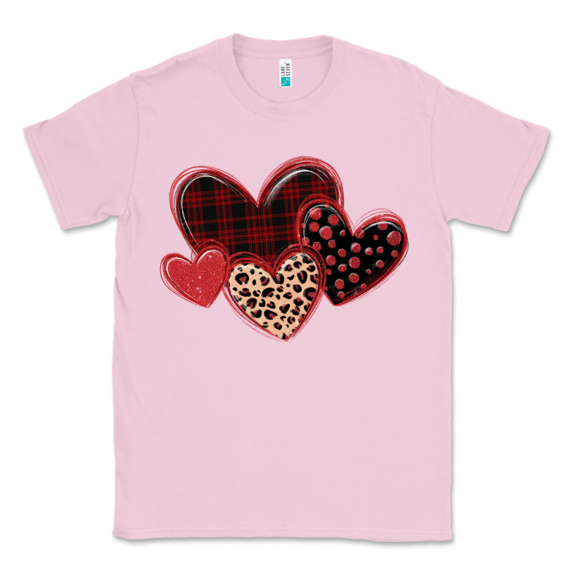 Leopard Hearts Classic Tee by MaliasSmallBusiness | Teevron