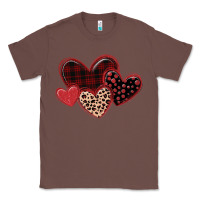 Chestnut leopard hearts Classic Tee - MaliasSmallBusiness