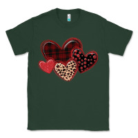 Sports Green leopard hearts Classic Tee - MaliasSmallBusiness