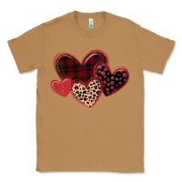 Toasted Coconut leopard hearts Classic Tee - MaliasSmallBusiness