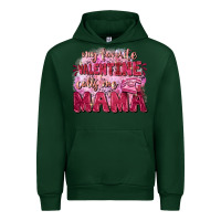 Forest Green My favorite calls me mama Mother's Day Urban Hoodie - FaDigitalArtStudio