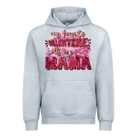 Heather Grey My favorite calls me mama Mother's Day Urban Hoodie - FaDigitalArtStudio