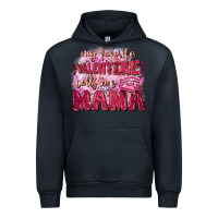 Navy My favorite calls me mama Mother's Day Urban Hoodie - FaDigitalArtStudio
