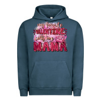 Pigment Midnight Navy My favorite calls me mama Mother's Day Urban Hoodie - FaDigitalArtStudio