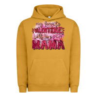Pigment Peanut Butter My favorite calls me mama Mother's Day Urban Hoodie - FaDigitalArtStudio