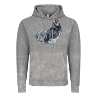 Cloud Rock Ameraucana Rooster Vintage Hoodie - LillyAllenDesigns