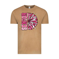 Vintage Camel senior 2024 pink cheer Vintage Tee - MaliasSmallBusiness