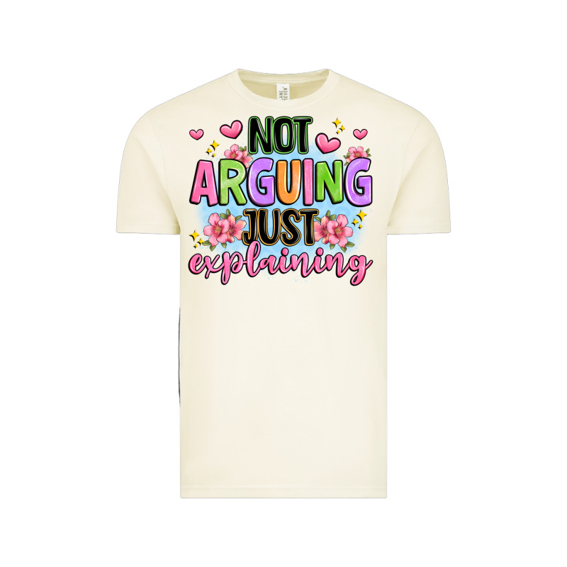 Not Arguing Just Explaining Vintage Tee by JahusDesignShop | Teevron
