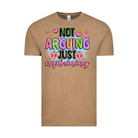 Vintage Coffee not arguing just explaining Vintage Tee - JahusDesignShop