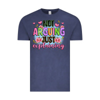 Vintage Denim not arguing just explaining Vintage Tee - JahusDesignShop