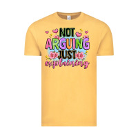 Vintage Mustard not arguing just explaining Vintage Tee - JahusDesignShop