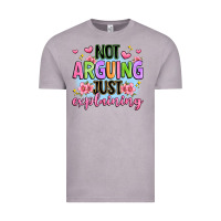 Vintage Zinc not arguing just explaining Vintage Tee - JahusDesignShop