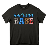 Asphalt american babe Heavy Core Tee - HRA Design Shop
