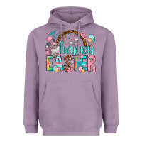 Lavender Happy Easter Nurse Easter Day Heavyweight Hoodie - HowdyJamesFarm