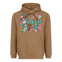 Toasted Coconut Happy Easter Nurse Easter Day Heavyweight Hoodie - HowdyJamesFarm